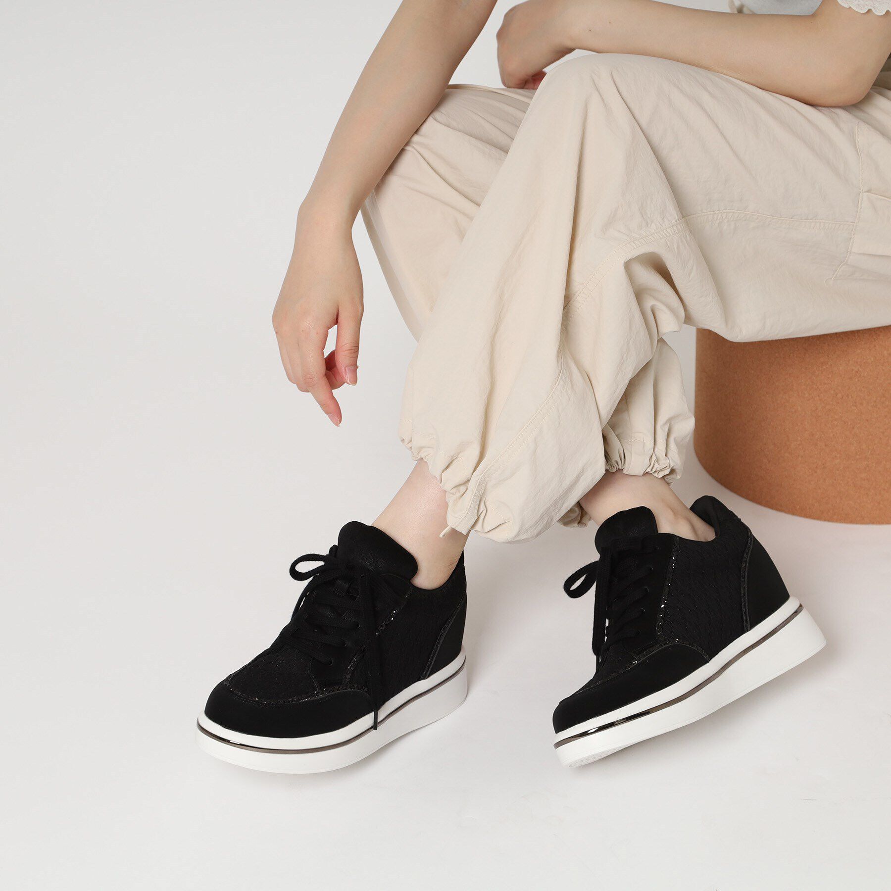 ESPERANZA「きゅんフィットレースインソールスニーカー」|スニーカー|