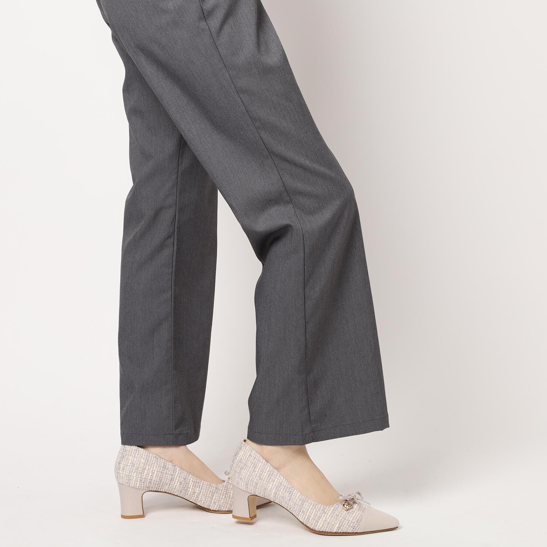 ESPERANZA「ビジューリボンポインテッドトゥパンプス」|パンプス|