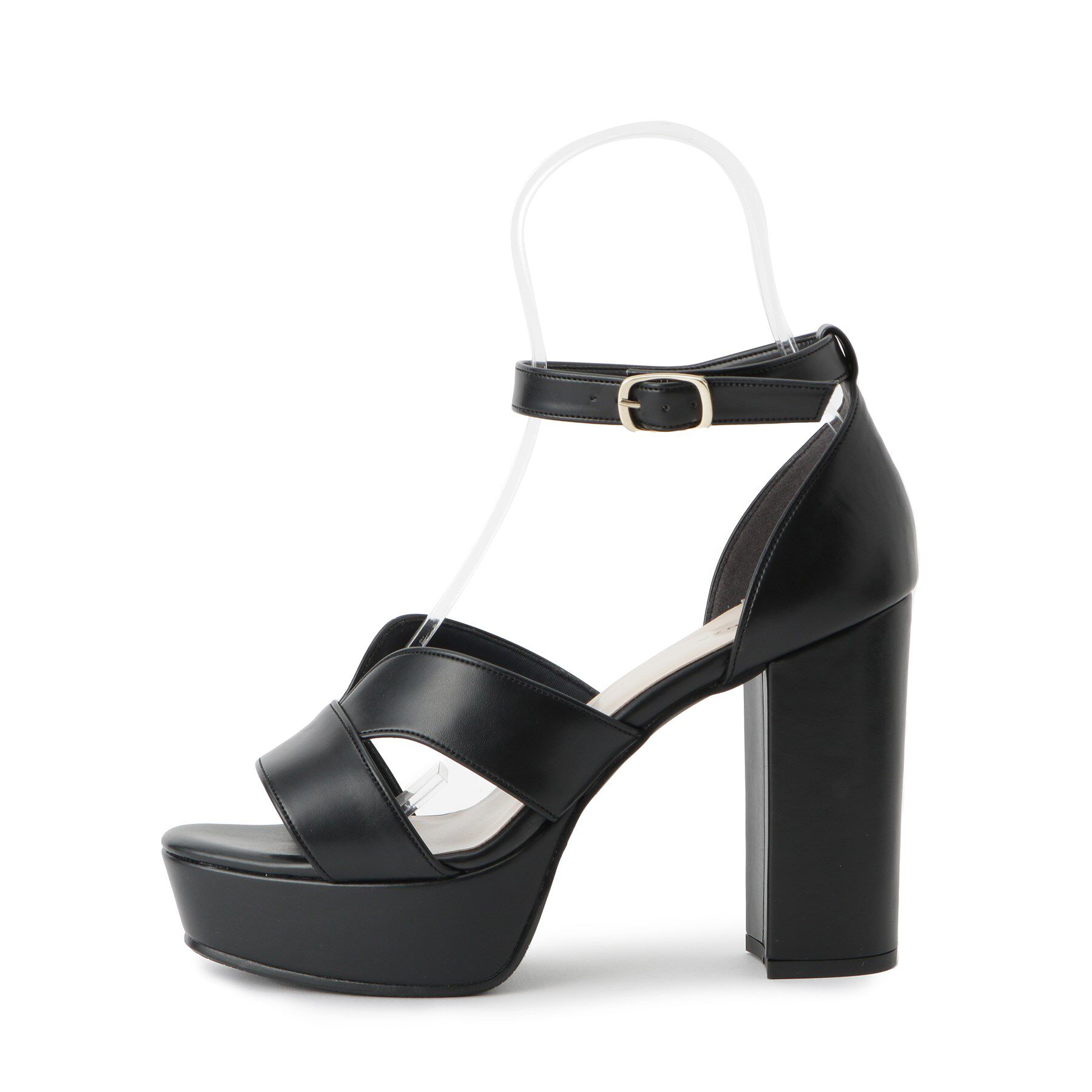 ESPERANZA「ネックベルトチャンキーヒールサンダル」|サンダル|