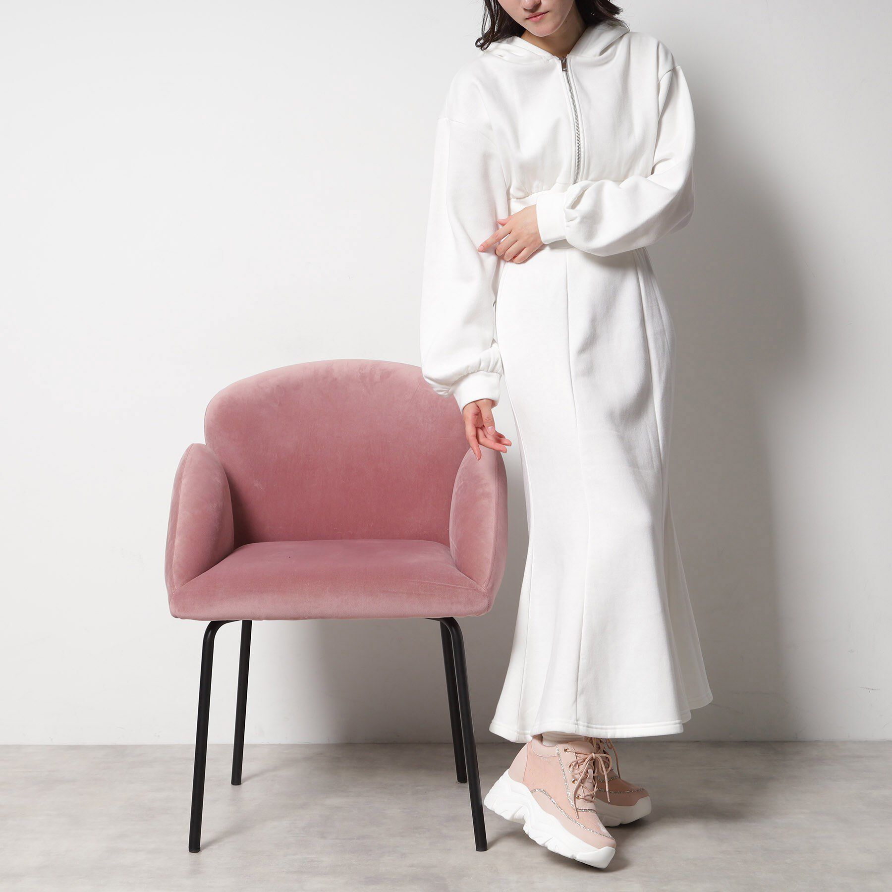 ESPERANZA「ベルベットラメスニーカー」|スニーカー|