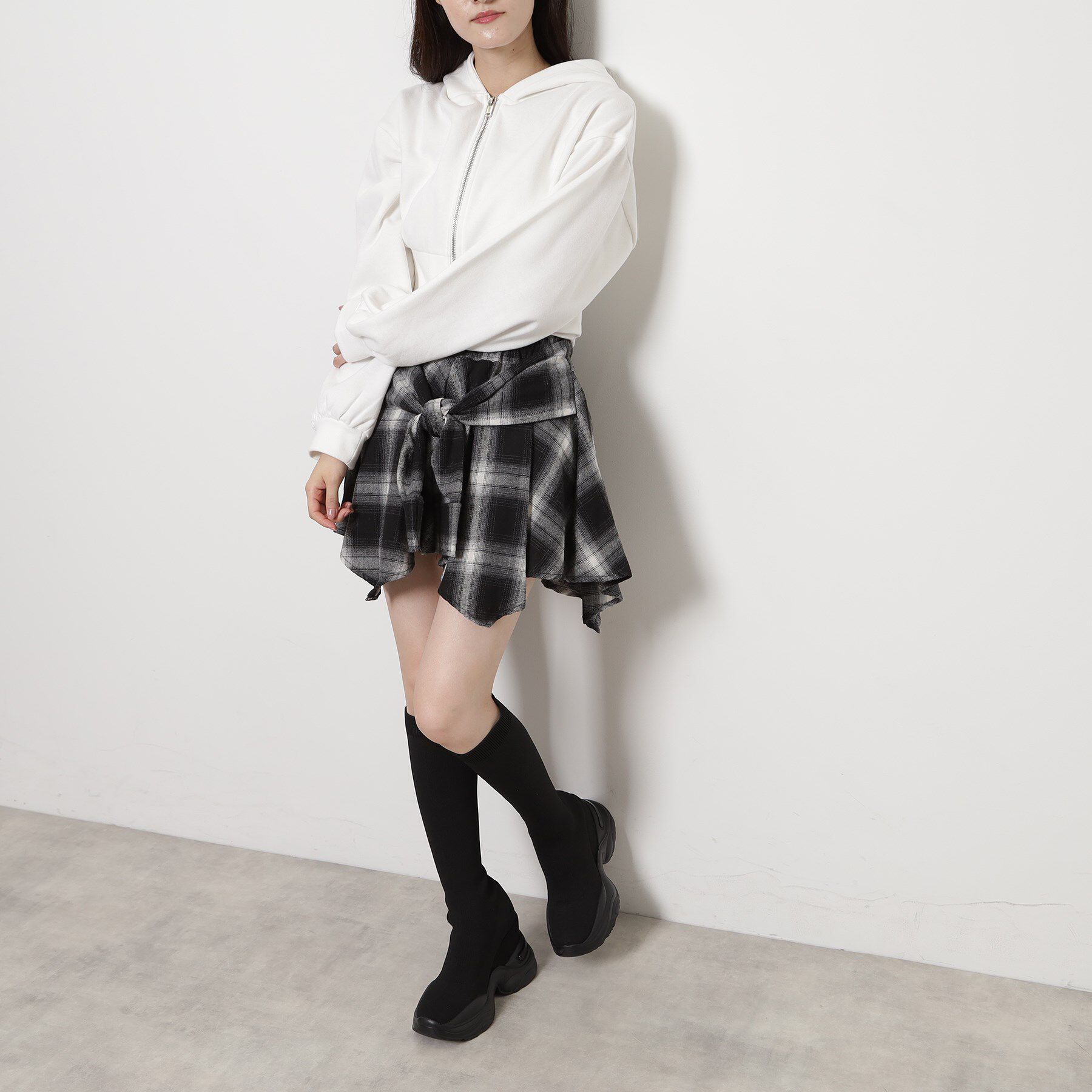 ESPERANZA「スニーカーソールストレッチロングブーツ」|ショートブーツ|