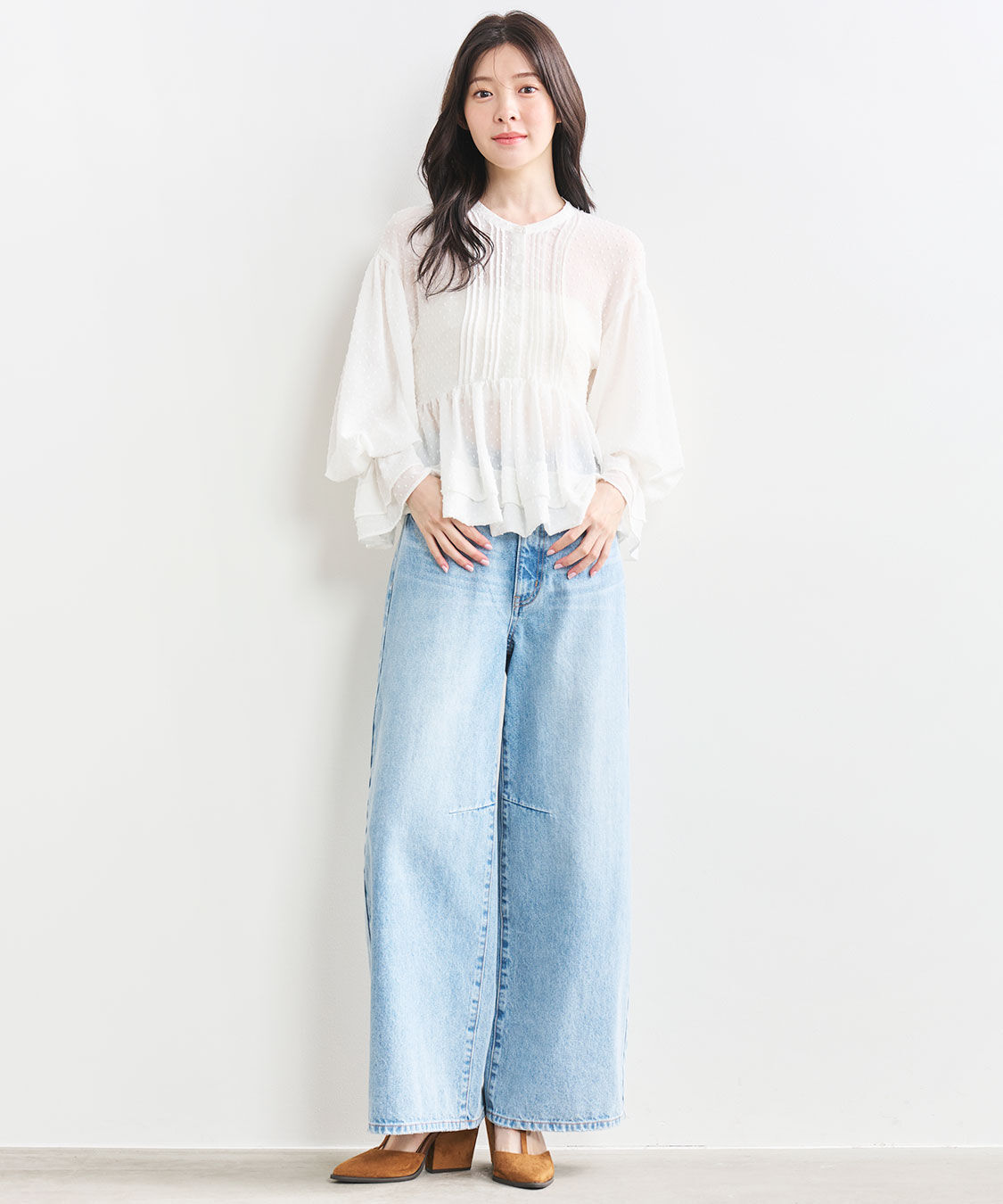 COCO DEAL「バレルワイドデニムパンツ」|デニム|