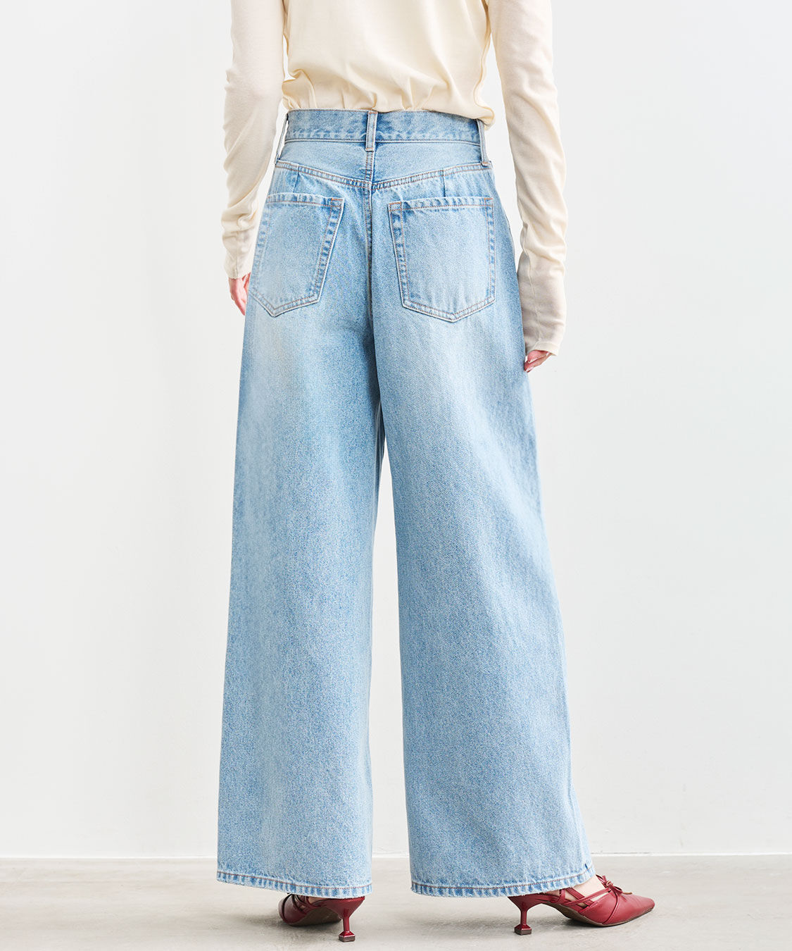 COCO DEAL「バレルワイドデニムパンツ」|デニム|