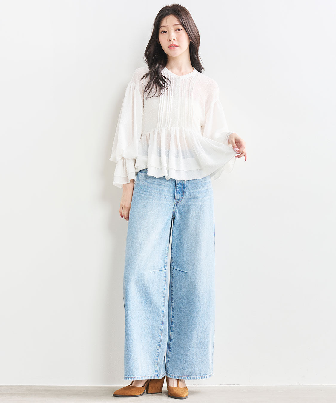 COCO DEAL「バレルワイドデニムパンツ」|デニム|