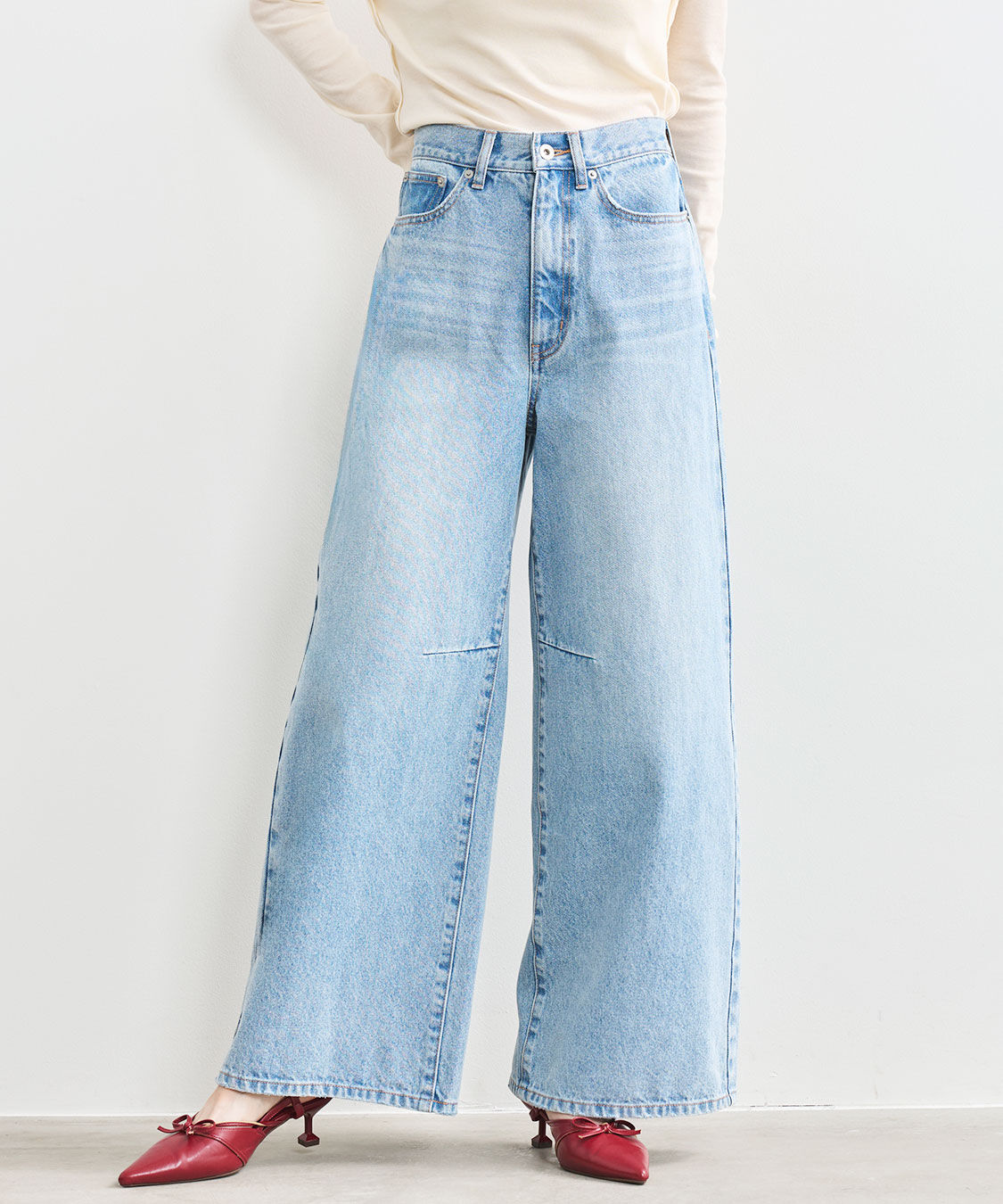 COCO DEAL「バレルワイドデニムパンツ」|デニム|