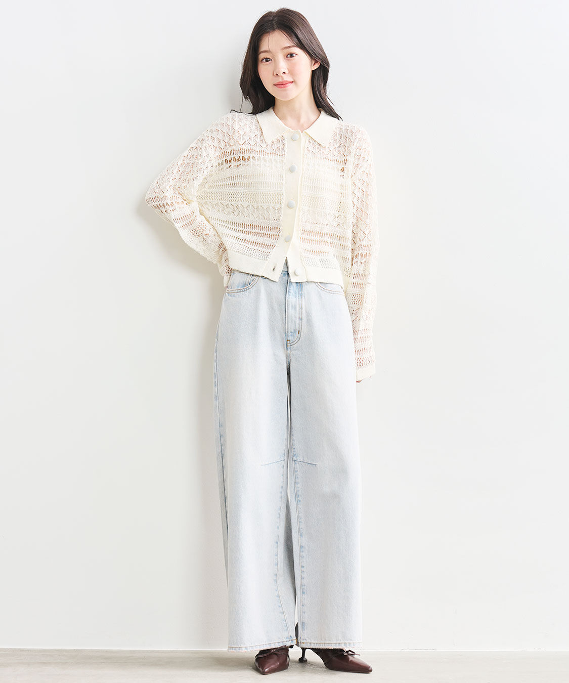 COCO DEAL「バレルワイドデニムパンツ」|デニム|