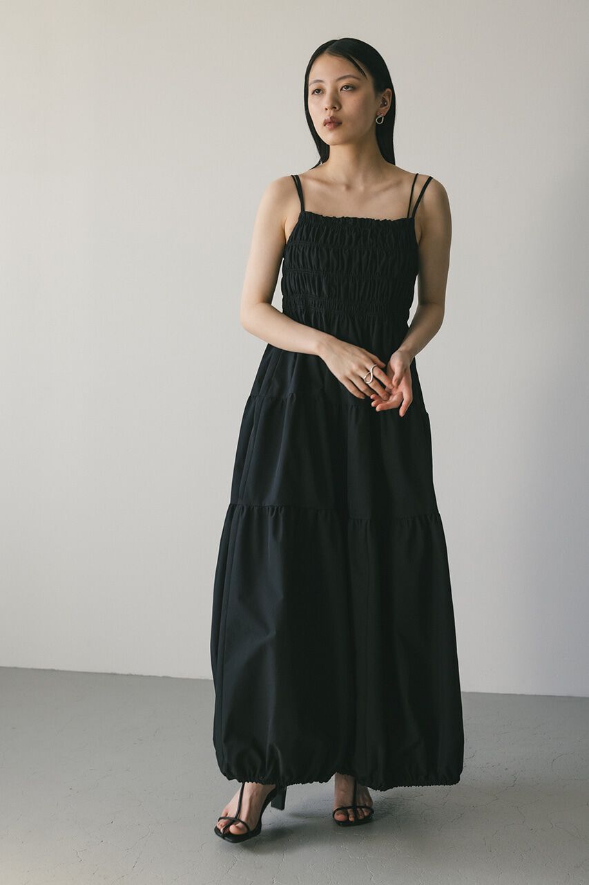 STYLEMIXER「シャーリングバルーンキャミワンピース」|ワンピース|