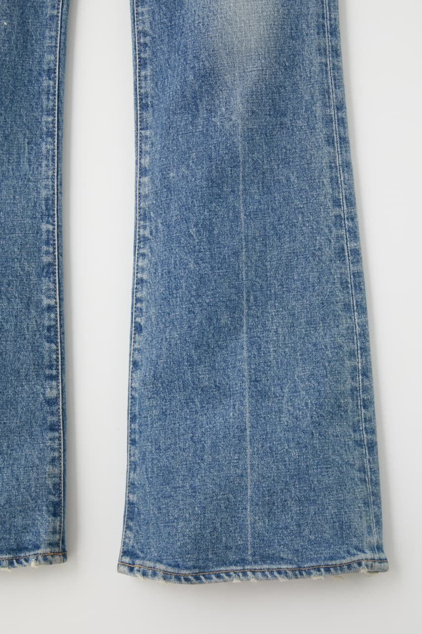 MOUSSY「MVS FLARE(L) / ロングサイズ」|デニム|