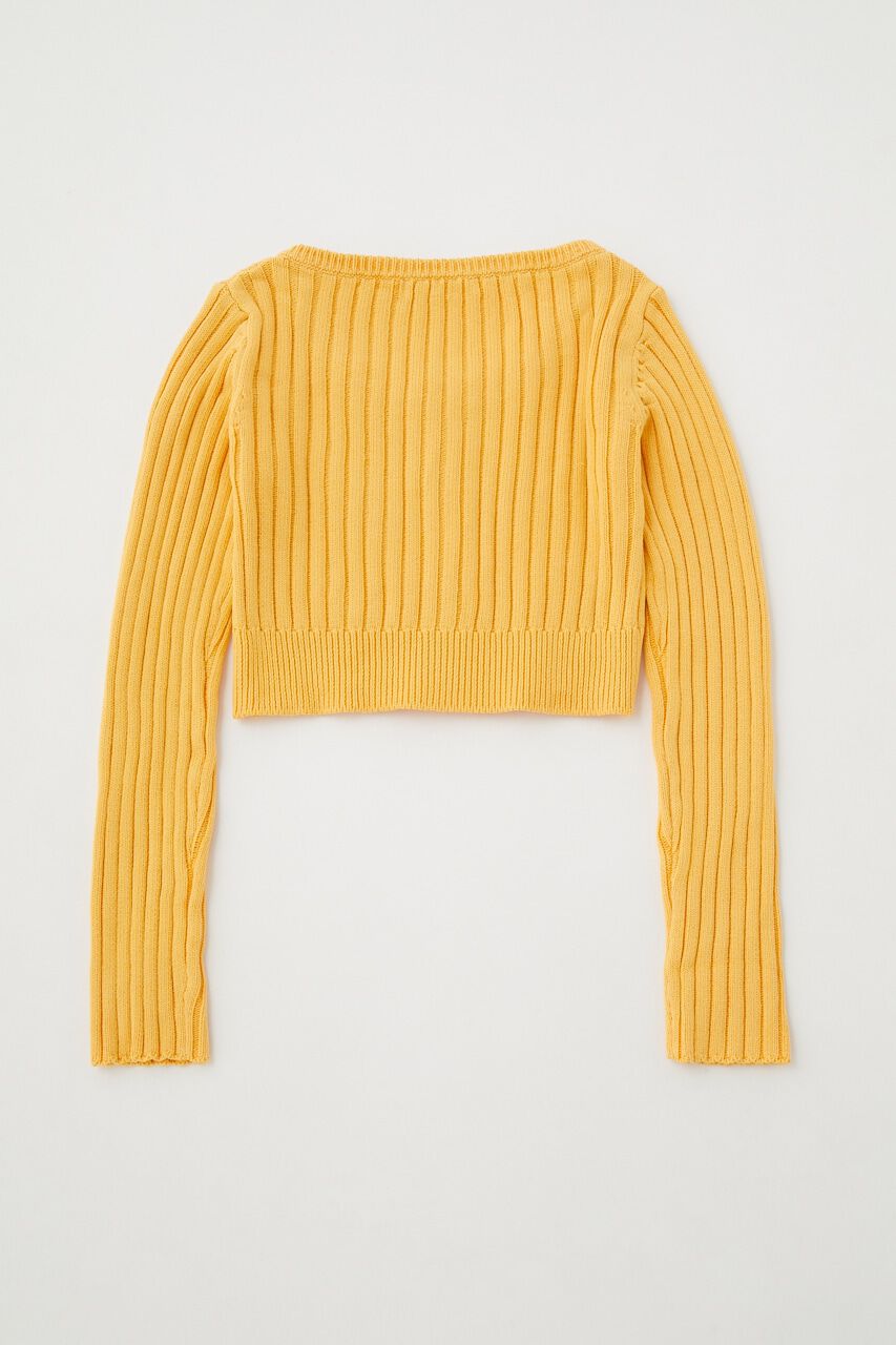 MOUSSY「STONE WASH ZIP UP ニットカーディガン」|カーディガン|