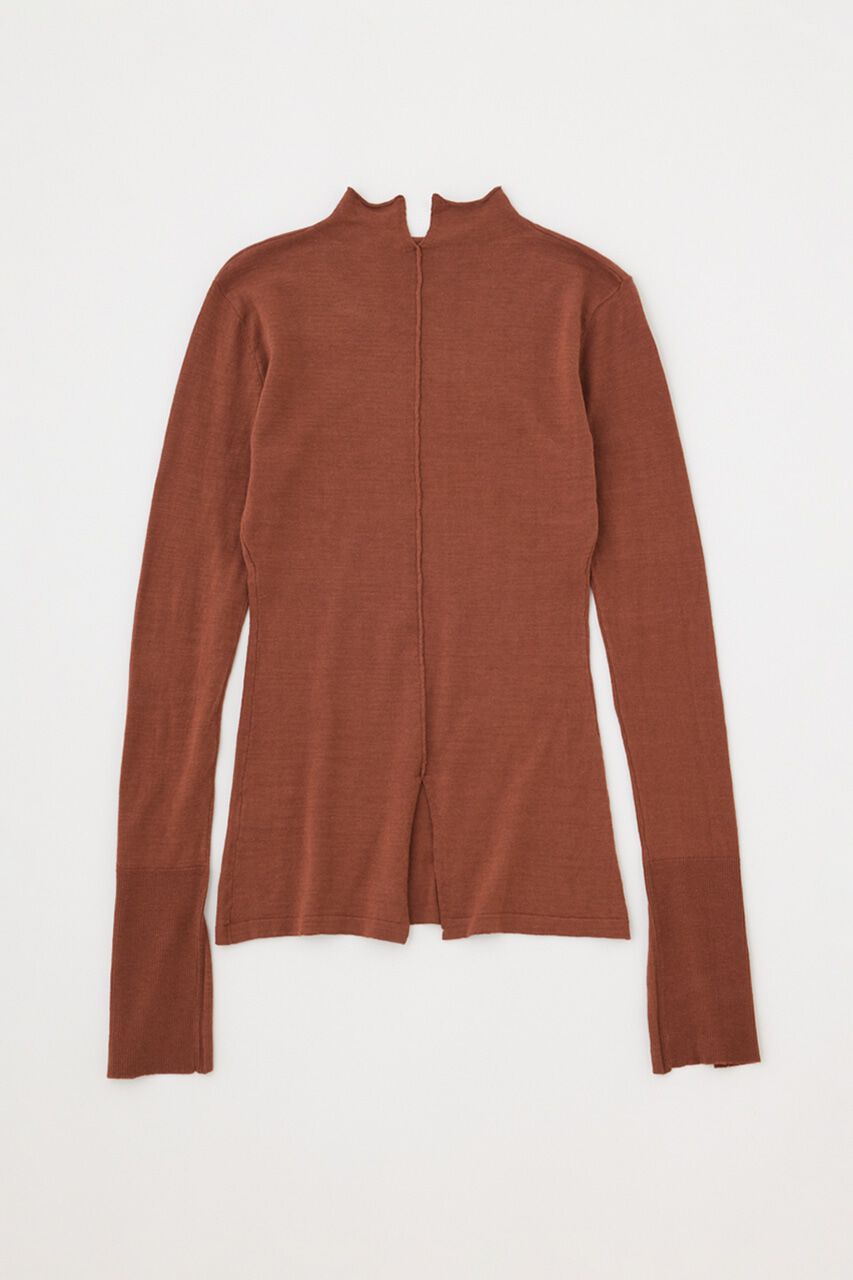 MOUSSY「バック スリット THIN ニット」|ニット・セーター|