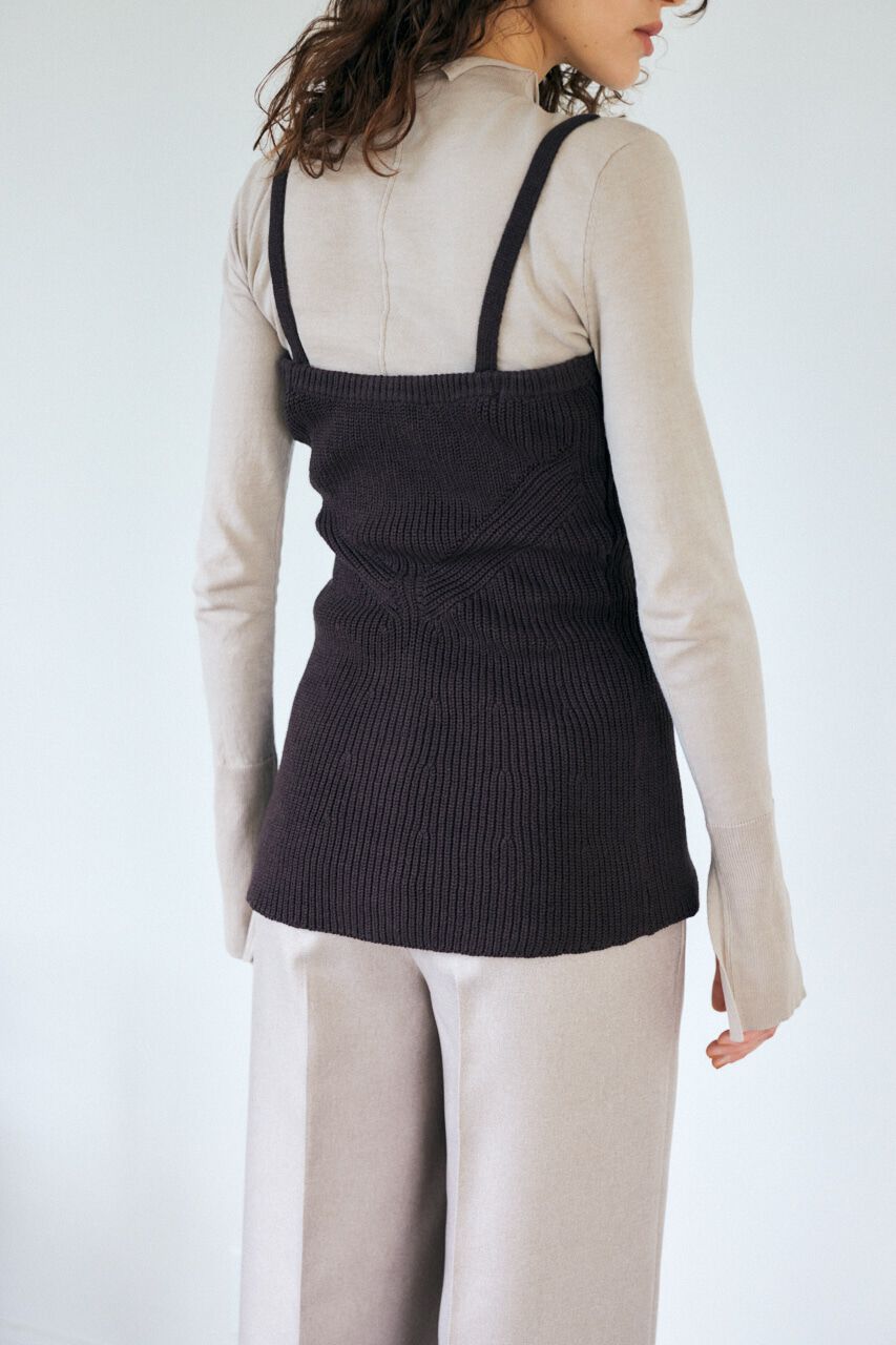 MOUSSY「バック スリット THIN ニット」|ニット・セーター|