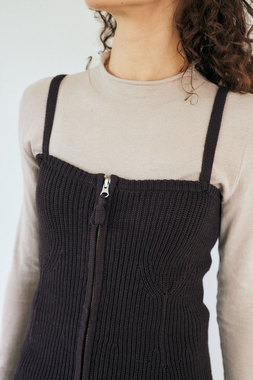 MOUSSY「バック スリット THIN ニット」|ニット・セーター|