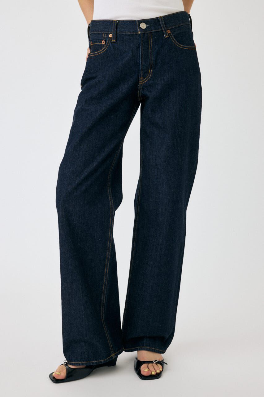 MOUSSY「90S LOWRISE LOOSE STRAIGHT OW」|デニム|