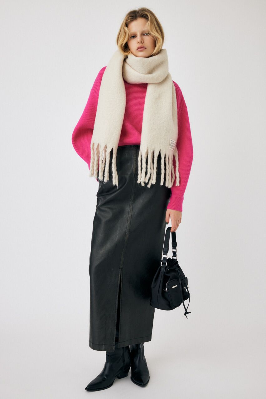 MOUSSY「MOCK NECK COMPACT ニット」|ニット・セーター|PNK