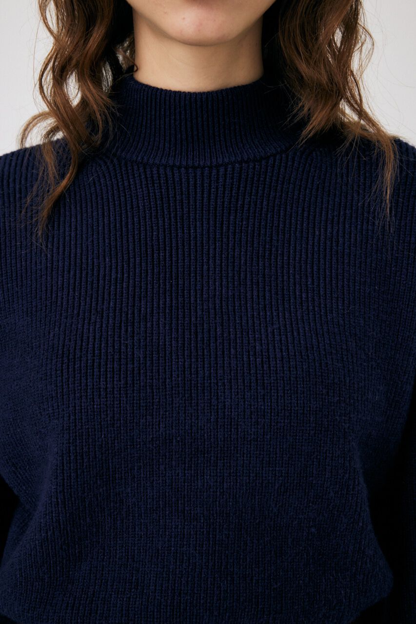 MOUSSY「MOCK NECK COMPACT ニット」|ニット・セーター|