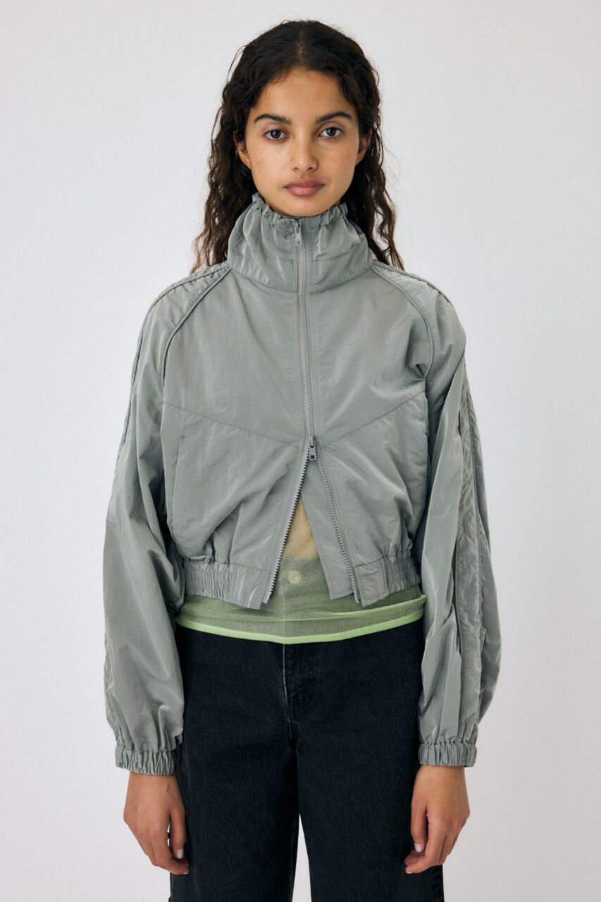 MOUSSY「CODE NYLON STAND ジャケット」|ブルゾン・スタジャン|