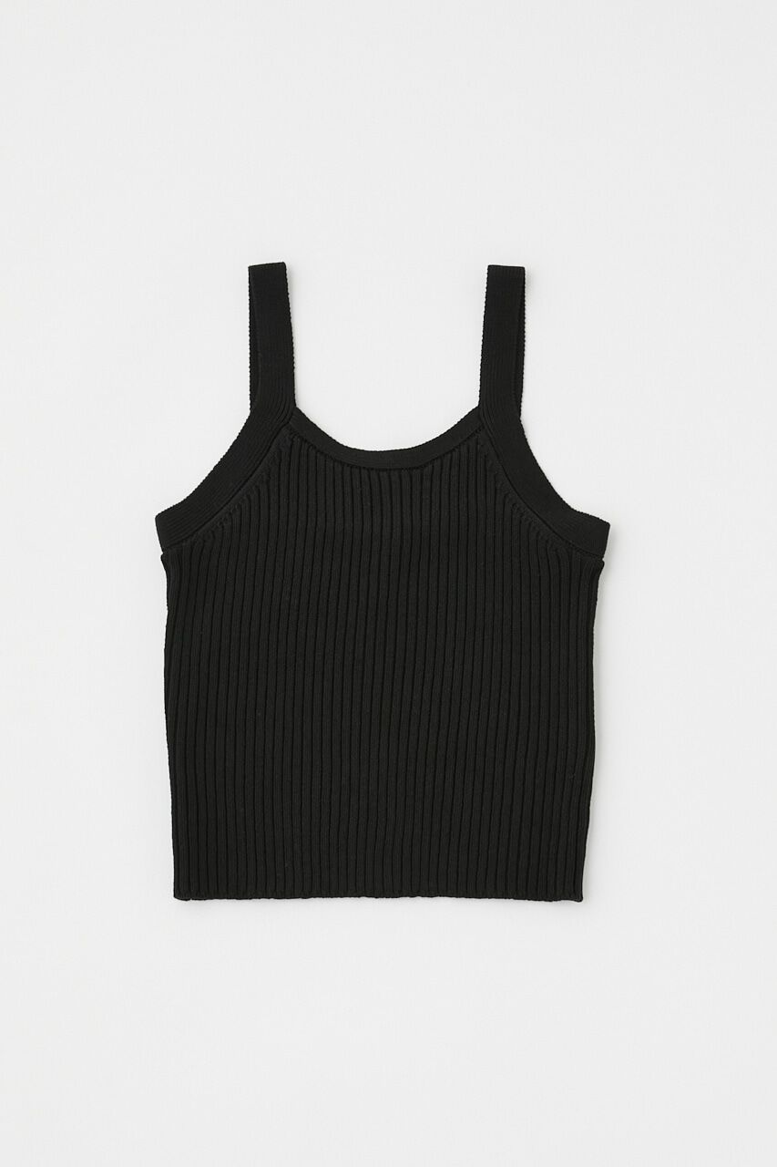 MOUSSY「ZIP UP RIB KNIT カーデ＆タンク」|ニット・セーター|