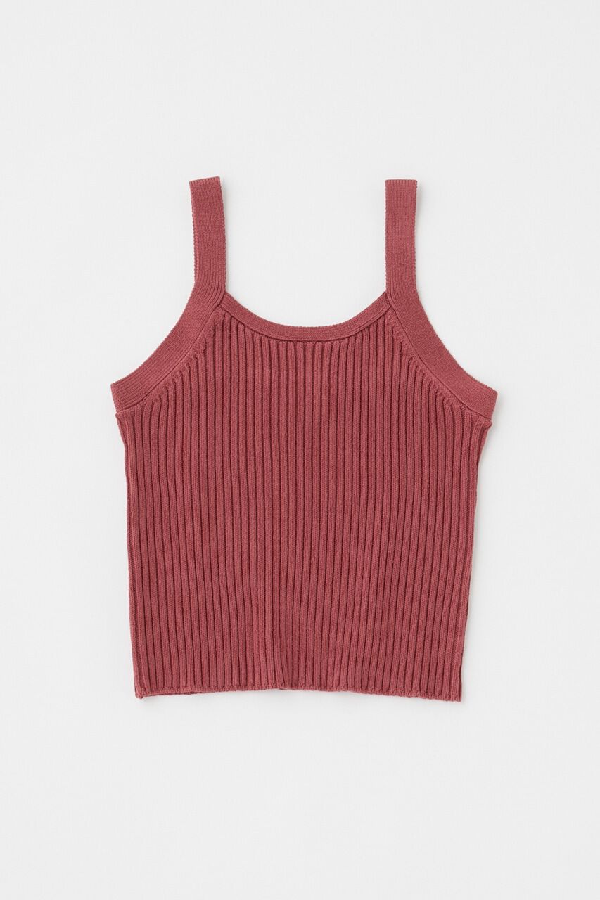 MOUSSY「ZIP UP RIB KNIT カーデ＆タンク」|ニット・セーター|