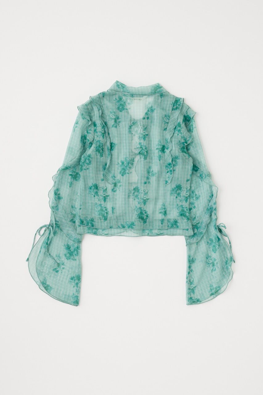 MOUSSY「CHIFFON MELLOW ブラウス」|シャツ・ブラウス|