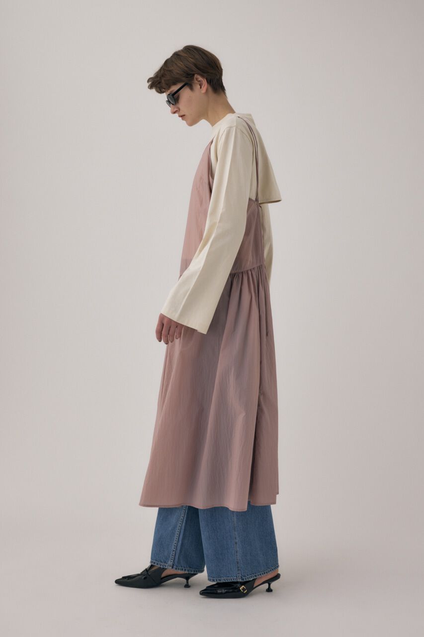 MOUSSY「ﾌｯ素ﾌﾘｰの撥水加工が嬉しいﾘｻｲｸﾙﾅｲﾛﾝ使用 ｴｱｰｼｱｰｷ」|ワンピース|