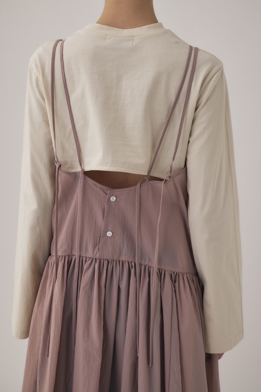 MOUSSY「ﾌｯ素ﾌﾘｰの撥水加工が嬉しいﾘｻｲｸﾙﾅｲﾛﾝ使用 ｴｱｰｼｱｰｷ」|ワンピース|