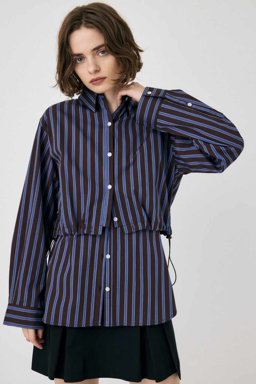 MOUSSY「LAYERED シャツ」|シャツ・ブラウス|