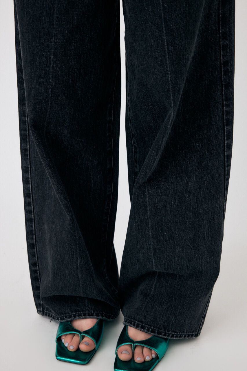 MOUSSY「HW NOTCH STRAIGHT」|デニム|