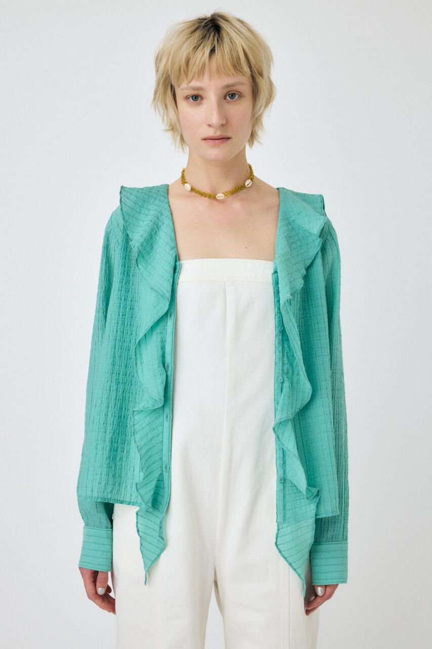 MOUSSY「SAILOR ブラウス」|シャツ・ブラウス|