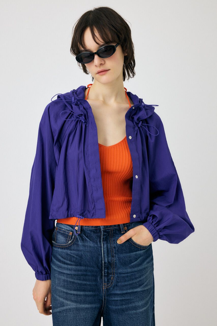 MOUSSY「2WAY SEMI SHEER ジャケット」|その他|D/PUR3