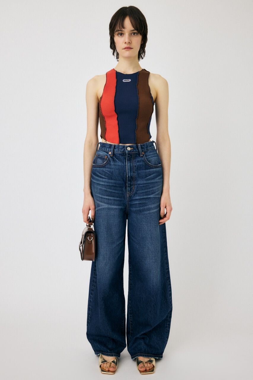 MOUSSY「LOW CROTCH BAGGY」|デニム|