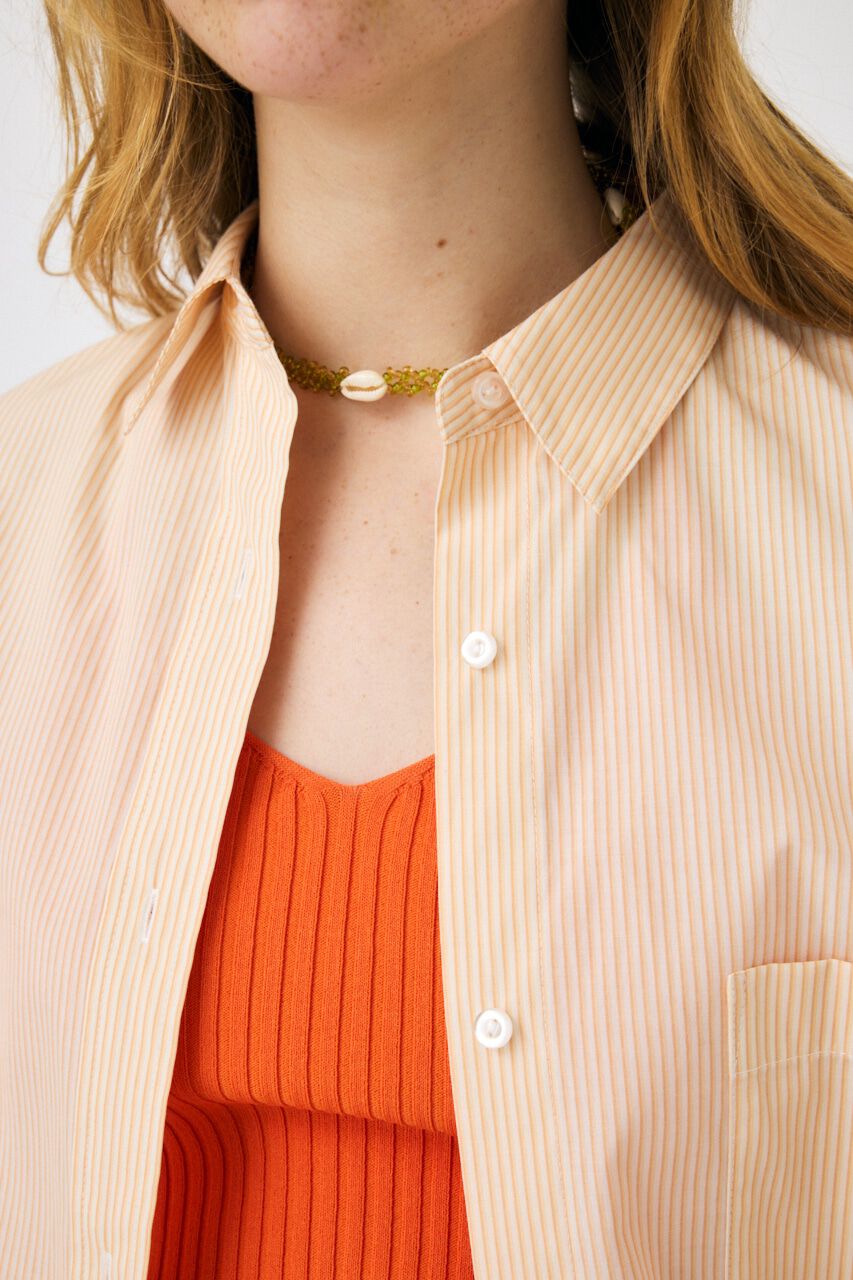 MOUSSY「ARM SLIT OVER シャツ」|シャツ・ブラウス|