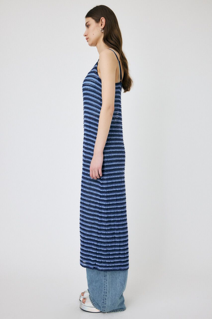 MOUSSY「MIX COLOR CROCHET ワンピース」|ワンピース|