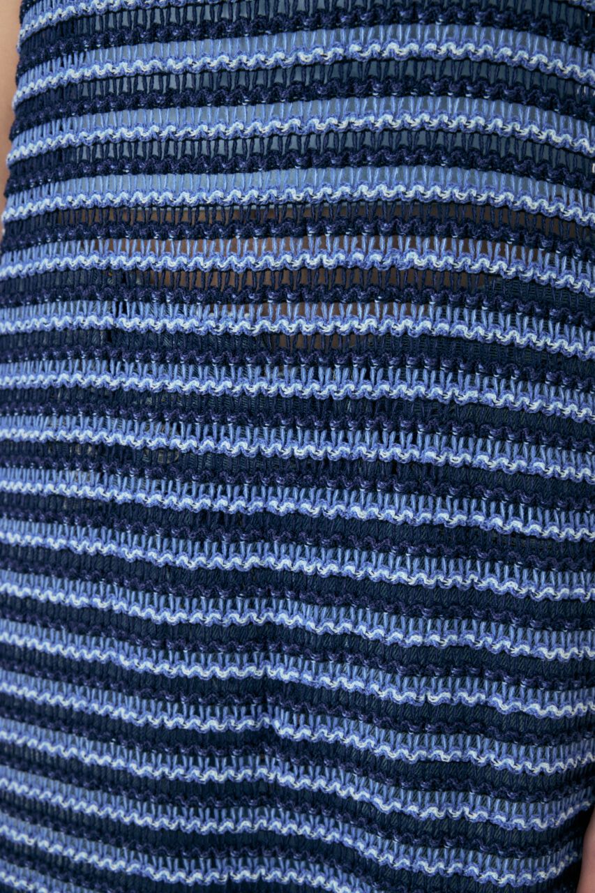 MOUSSY「MIX COLOR CROCHET ワンピース」|ワンピース|