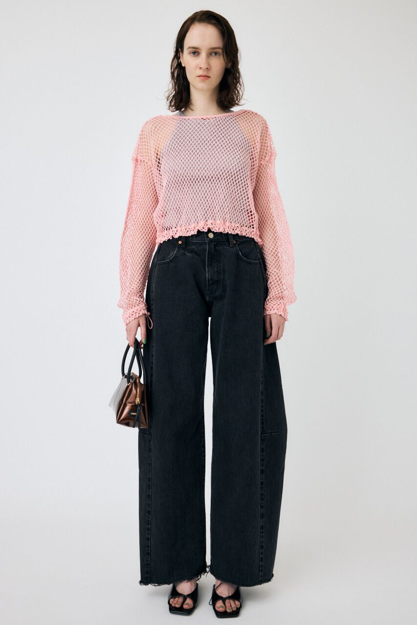 MOUSSY「MESH CUT トップス」|Tシャツ・カットソー|