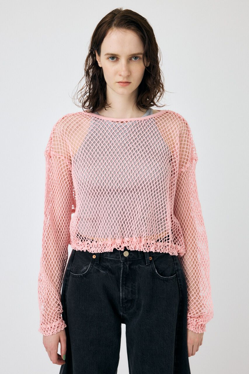 MOUSSY「MESH CUT トップス」|Tシャツ・カットソー|