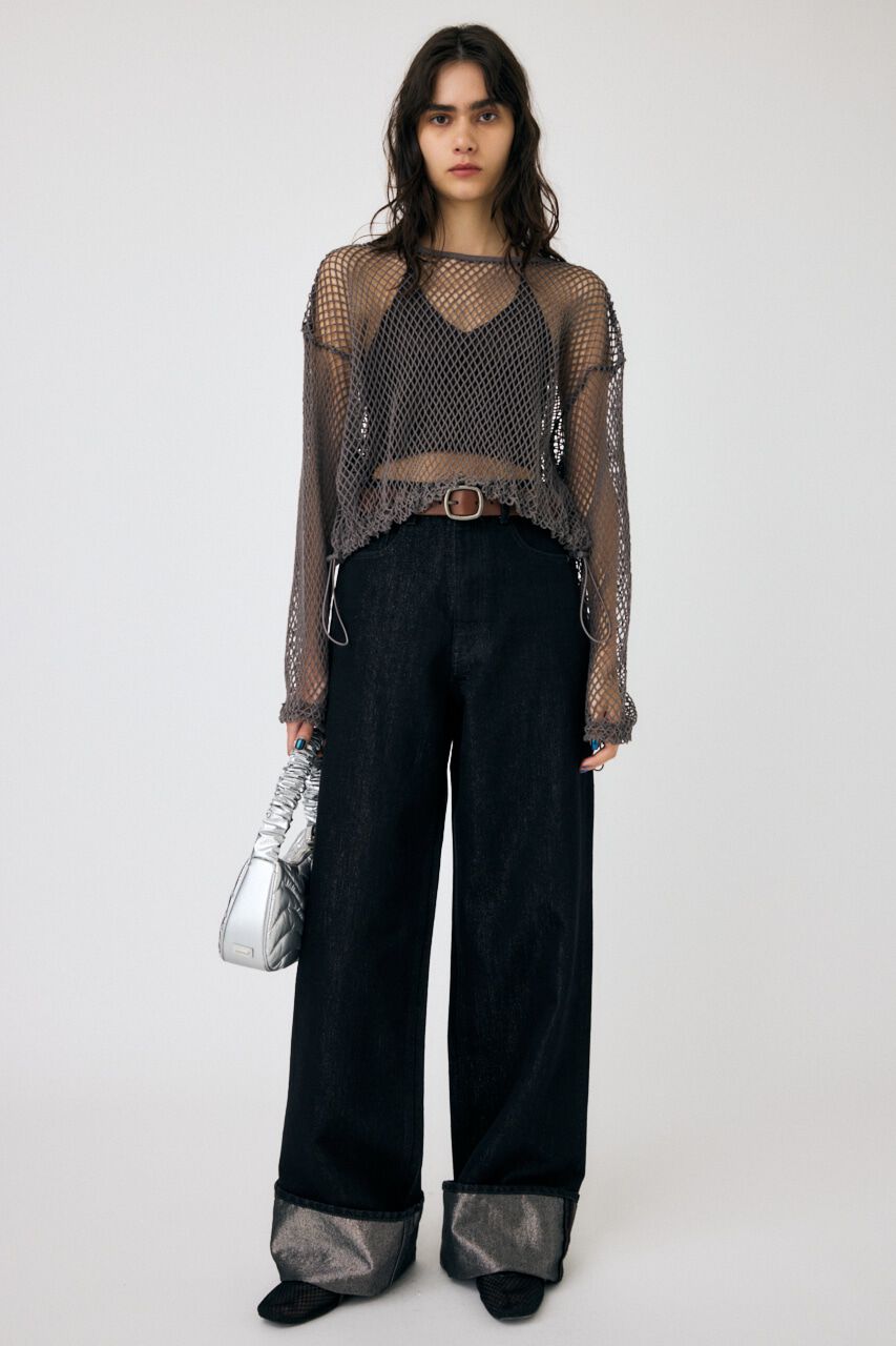 MOUSSY「MESH CUT トップス」|Tシャツ・カットソー|