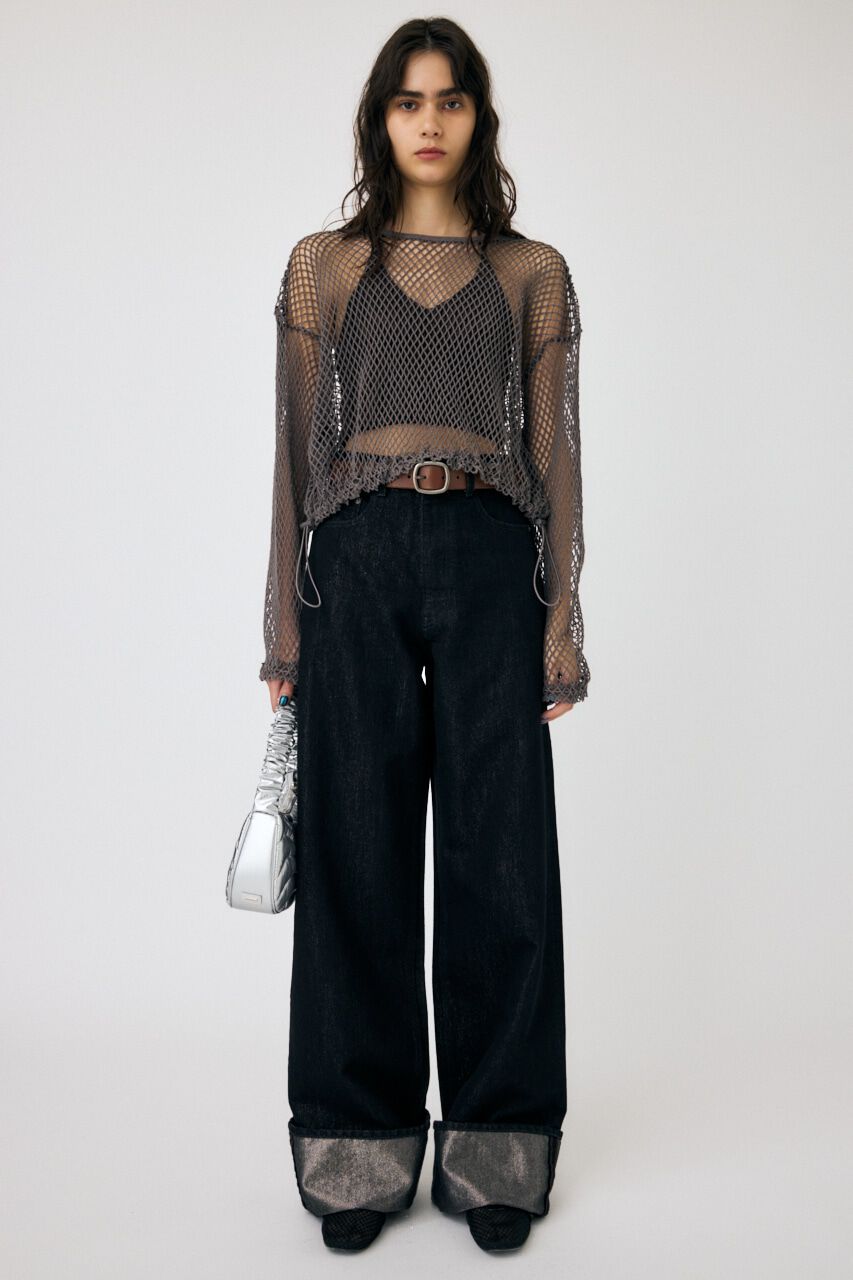 MOUSSY「MESH CUT トップス」|Tシャツ・カットソー|