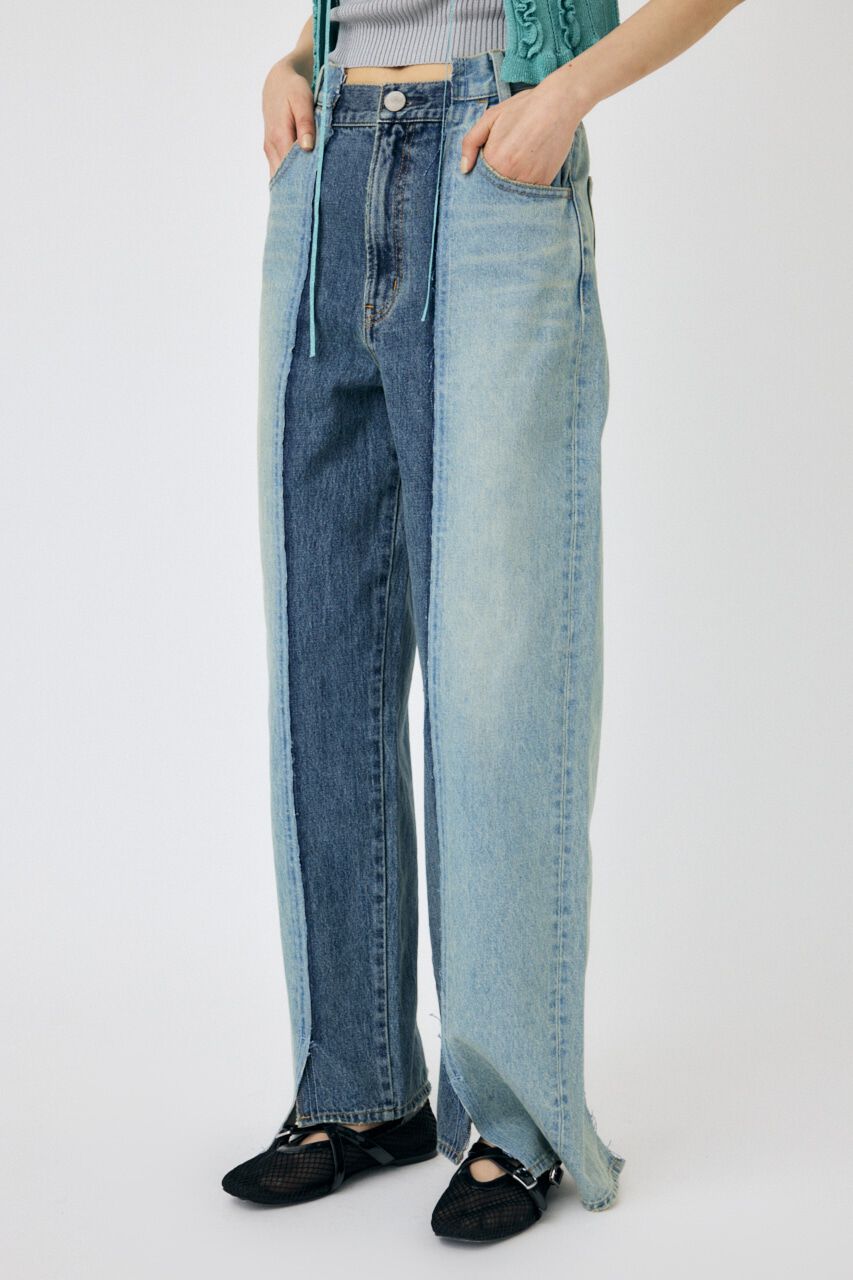 MOUSSY「REMAKE STRAIGHT」|デニム|