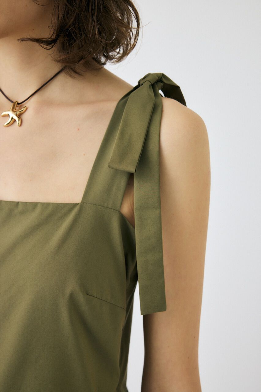 MOUSSY「SHOULDER RIBBON LONG ワンピース」|ワンピース|