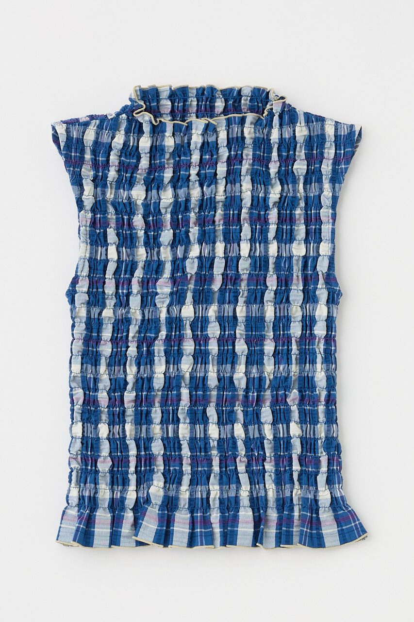 MOUSSY「SHIRRING SLEEVELESS トップス」|その他|