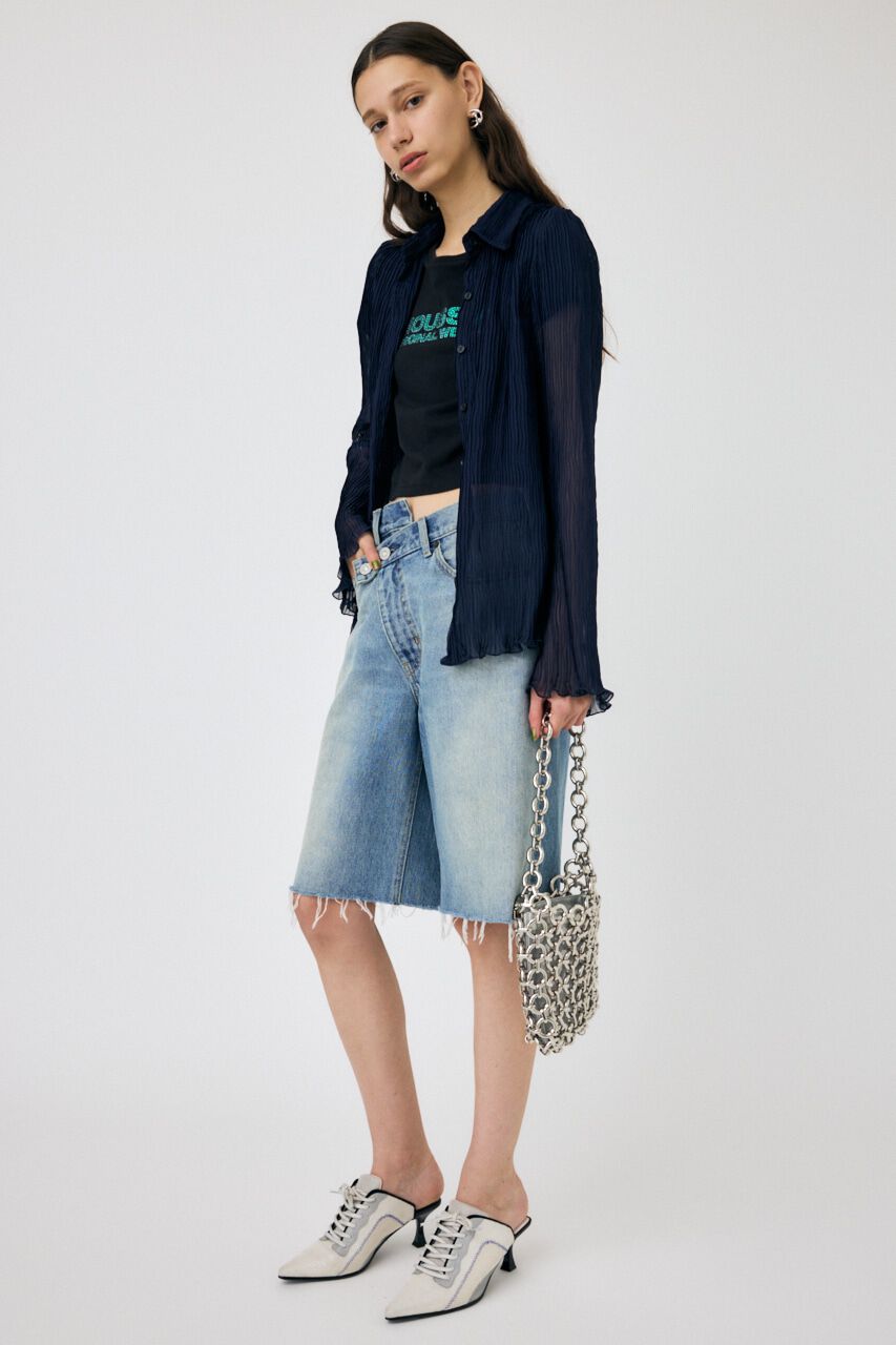 MOUSSY「RHINESTONE MOUSSY Tシャツ」|Tシャツ・カットソー|