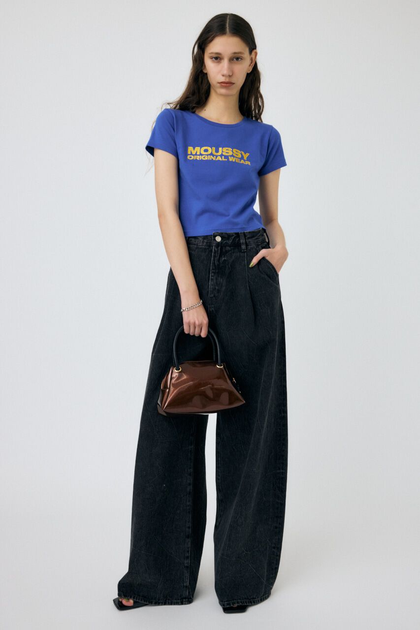 MOUSSY「RHINESTONE MOUSSY Tシャツ」|Tシャツ・カットソー|
