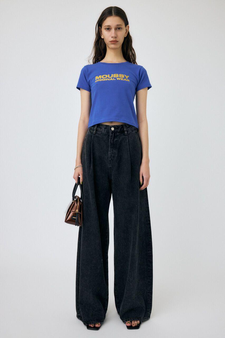 MOUSSY「RHINESTONE MOUSSY Tシャツ」|Tシャツ・カットソー|