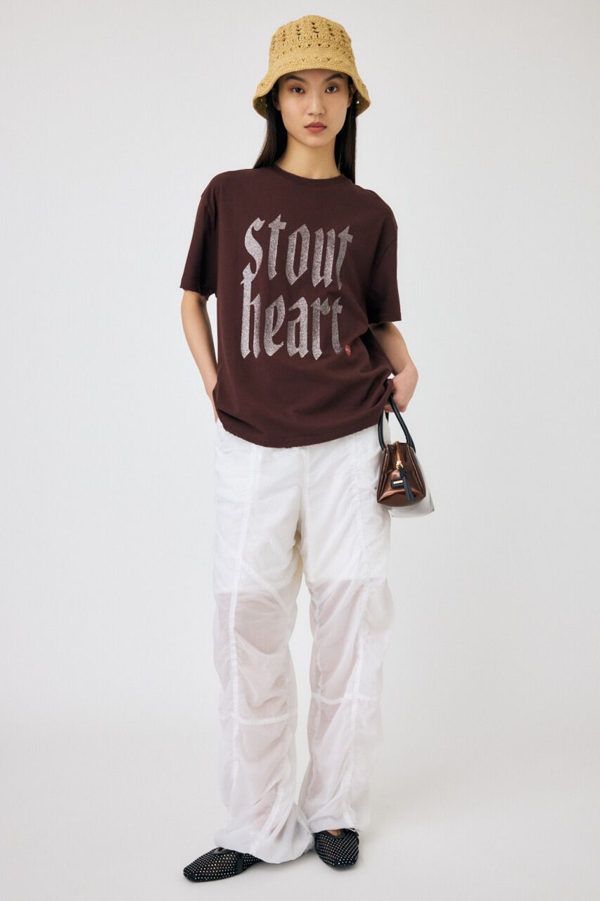 MOUSSY「GLITTER DAMAGE シャツ」|Tシャツ・カットソー|