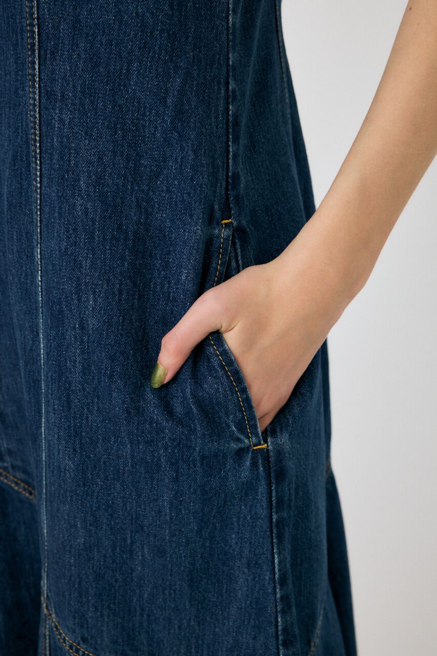 MOUSSY「AMERICAN SLEEVE WAVY ドレス」|ワンピース|