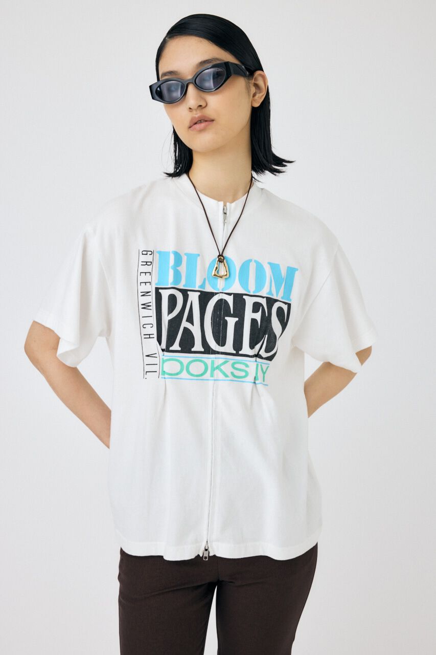 MOUSSY「BOOK STORE NY Tシャツ」|Tシャツ・カットソー|WHT