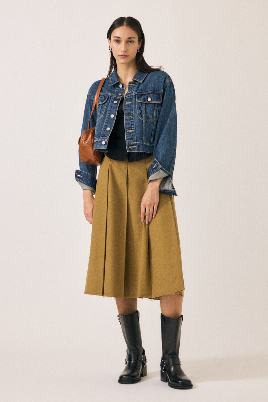 MOUSSY「90S SHORT デニムジャケット」|デニムジャケット|