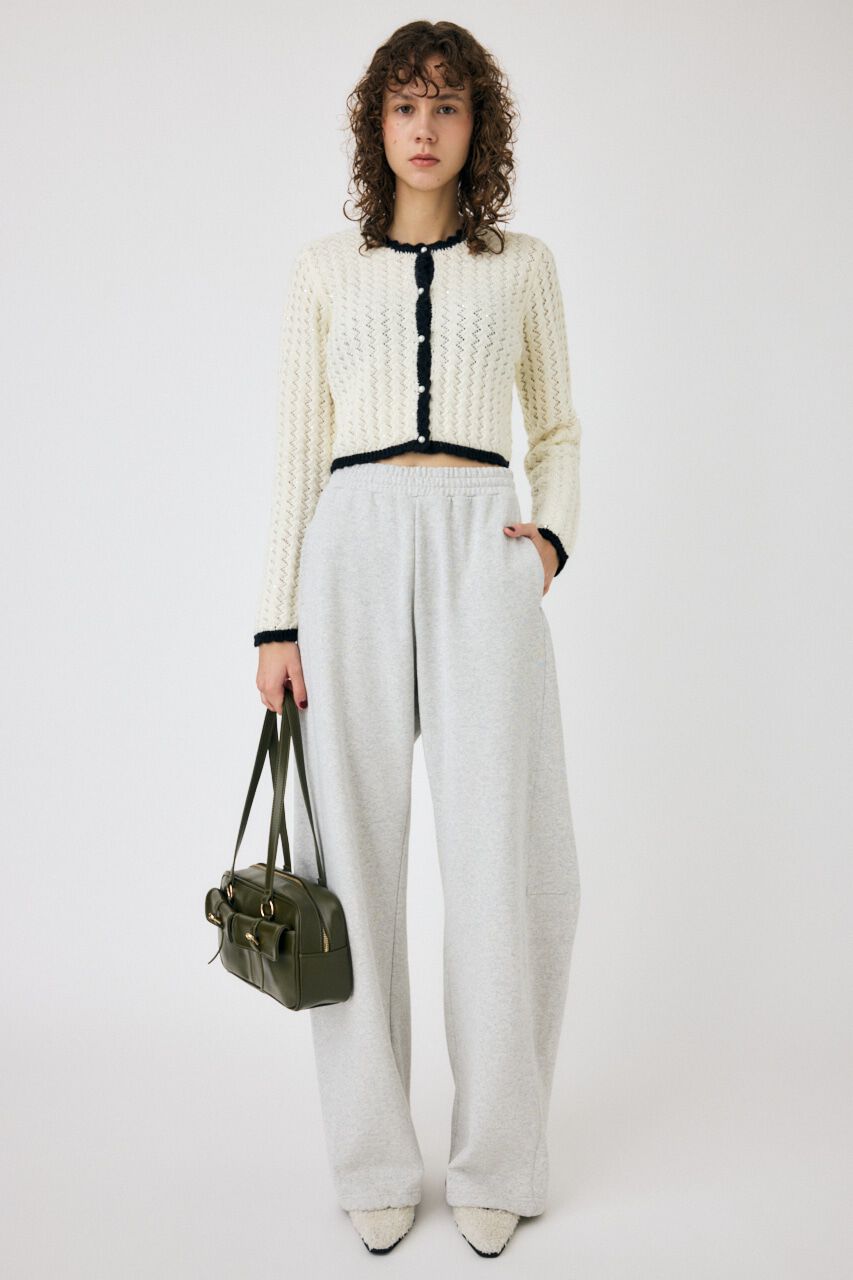 MOUSSY「GLITTER ニットカーディガン」|カーディガン|