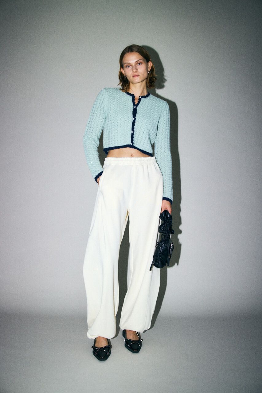 MOUSSY「GLITTER ニットカーディガン」|カーディガン|