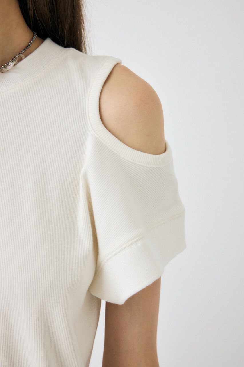 MOUSSY「CUT OUT LOOSE Tシャツ」|Tシャツ・カットソー|